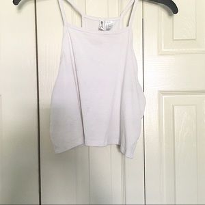 Workout crop top athletic top H & M